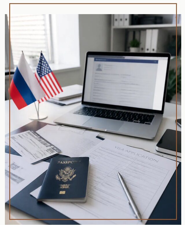 Оформление визы в США для туристов и бизнеса в Долгопрудном