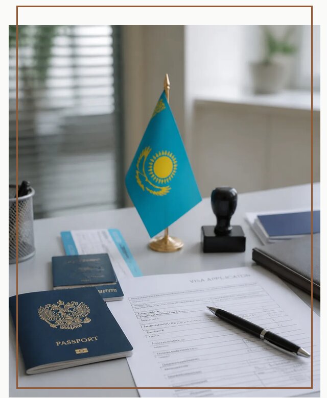 Оформление визы в Казахстан для поездки и работы в Долгопрудном