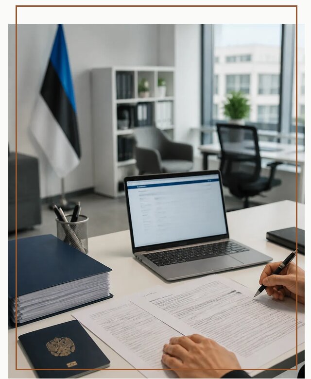 Оформление ВНЖ в Эстонии для переезда и легального проживания в Долгопрудном