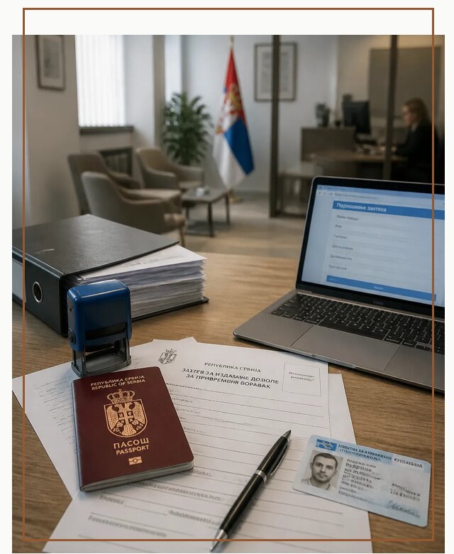 Оформление ПМЖ в Сербии для переезда в Долгопрудном под ключ